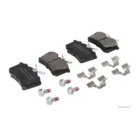 HERTH+BUSS Bremsbel&auml;ge f&uuml;r VW Golf 5 6 Polo 4-6 AUDI A4 B5 B6 A6 C5 SEAT Leon hinten