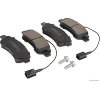 HERTH+BUSS Brake Pads + Wako for CITROEN Jumper, FIAT Ducato, and PEUGEOT Boxer (rear)