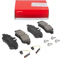 HERTH+BUSS JAKOPARTS Brake Pads + Wako for Mercedes Sprinter B906 and VW Crafter 2E/2F (rear)