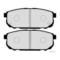 HERTH+BUSS JAKOPARTS Bremsbel&auml;ge f&uuml;r KIA Sorento 1 JC 2.4 2.5 CRDi 3.3 V6 139-248 hinten