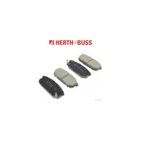 HERTH+BUSS JAKOPARTS Brake Discs + Brake Pads for KIA Sorento 1 (JC) 2.5 CRDi (Rear)