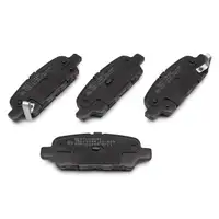 HERTH+BUSS JAKOPARTS Brake Pads for NISSAN Qashqai +2 1 J10 NJ10 2.0 X-Trail 2.0 (Rear)