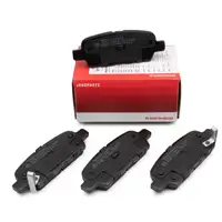 HERTH+BUSS JAKOPARTS Brake Pads for NISSAN Qashqai +2 1 J10 NJ10 2.0 X-Trail 2.0 (Rear)