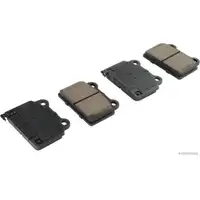 HERTH+BUSS JAKOPARTS Brake Pads for MITSUBISHI LANCER VIII EVO X 295 HP (Rear)