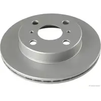 HERTH+BUSS Brake Discs + Brake Pads for TOYOTA Starlet (_P8_) (_P9_) (front, without ABS)