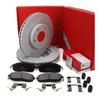 HERTH+BUSS Bremsscheiben + Bremsbel&auml;ge f&uuml;r NISSAN Juke F15 Pulsar C13 vorne