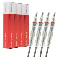 4x HERTH+BUSS Glow Plugs for Nissan Qashqai 2, Renault Captur 2, Clio 5, and Kangoo 4 1.5 dCi