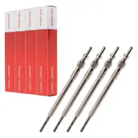 4x HERTH+BUSS JAKOPARTS Glow Plugs for JEEP Cherokee KK Wrangler 3 JK 2.8 CRD 4x4 (up to 2010)