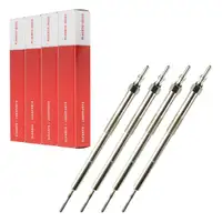 4x HERTH+BUSS JAKOPARTS Gl&uuml;hkerze f&uuml;r NISSAN Primastar Qashqai 1 X-Trail 2 2.0/2.2/2.5 dCi