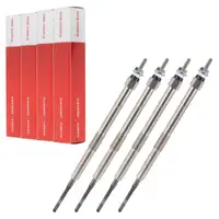 4x HERTH+BUSS JAKOPARTS Gl&uuml;hkerze f&uuml;r TOYOTA Auris E15 Corolla E12 Yaris P1 P9 1.4 D-4D