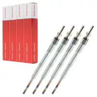 4x HERTH+BUSS Gl&uuml;hkerze f&uuml;r FIAT FORD MAZDA MITSUBISHI OPEL PSA TOYOTA 1.5/1.6/2.0 D