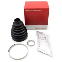 HERTH+BUSS JAKOPARTS Achsmanschetten Satz f&uuml;r NISSAN Qashqai 1 J10 vorne RADSEITIG