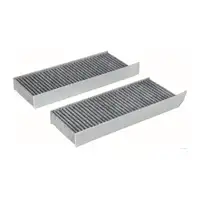 HERTH+BUSS Innenraumfilter Aktivkohle Satz f&uuml;r PSA C5 X 308 II III 408 II 508 II Astra L