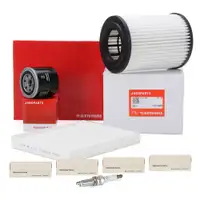 HERTH+BUSS JAKOPARTS Filterset + 4x ORIGINAL Z&uuml;ndkerze f&uuml;r HYUNDAI i30 N i30N PD 250-280