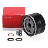 HERTH+BUSS JAKOPARTS Oil Filter + Screw for DACIA, MITSUBISHI, NISSAN, OPEL, RENAULT, SUZUKI
