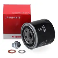 HERTH+BUSS JAKOPARTS &Ouml;lfilter + Ablassschraube f&uuml;r HONDA HYUNDAI KIA MITSUBISHI