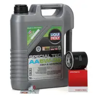 5L LIQUI MOLY Motor&ouml;l &Ouml;l SPECIAL TEC AA 5W30 + HERTH+BUSS &Ouml;lfilter f&uuml;r HYUNDAI KIA MAZDA
