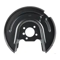 2x HERTH+BUSS Spritzblech Bremsscheibe f&uuml;r VW Golf 7 A3 8V Q2 Leon KL Karoq hinten