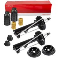 2x HERTH+BUSS Sto&szlig;d&auml;mpfer + Staubschutz + Domlager f&uuml;r MERCEDES W203 S203 CL203 vorne