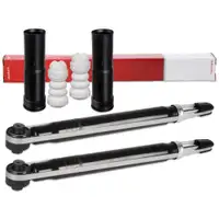 2x HERTH+BUSS JAKOPARTS Sto&szlig;d&auml;mpfer + Staubschutz f&uuml;r VW Golf 7 8 Passat B8 Tiguan hinten
