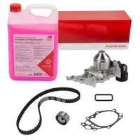 HERTH+BUSS Zahnriemensatz Wapu 5L Frostschutz f&uuml;r RENAULT Clio 1 2 Kangoo Twingo 1 1.2