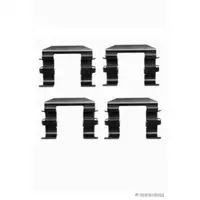 HERTH+BUSS Brake Discs + Pads for HYUNDAI Kona, Tucson, TL, KIA Optima, Sportage (4 front)