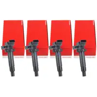 4x HERTH+BUSS Ignition Coils for TOYOTA Auris E15, Avensis, Corolla, MR2, Rav 4, and Yaros P13 (1.3&ndash;1.8 L)