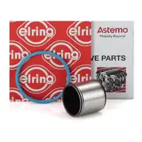 HITACHI ASTEMO St&ouml;&szlig;el Hochdruckpumpe + ELRING Dichtung f&uuml;r VW Golf 5 6 Passat 2.0 FSI/TSI