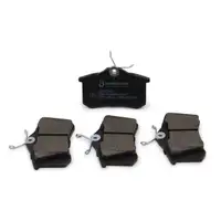 Bremsscheiben + Bel&auml;ge f&uuml;r VW Golf 4 Polo 4 5 6 A1 8X A2 A3 8L Arona Ibiza Fabia hinten