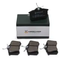 HIRSCHER Bremsbeläge AUDI FIAT FORD LANCIA NISSAN OPEL PSA RENAULT SEAT SKODA VW hinten