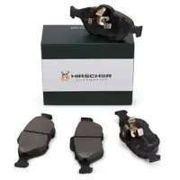 HIRSCHER Bremsbel&auml;ge f&uuml;r FORD Fiesta 4 5 Fusion JU_ Ka RB_ Puma EC_ vorne 1783839