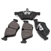 Bremsscheiben + Bel&auml;ge + Sensor + Backen f&uuml;r BMW X1 E84 18/20d ab 04.2011 vorne + hinten