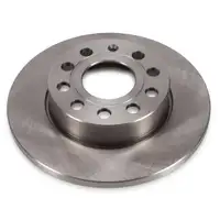 HIRSCHER Bremsscheiben + TEXTAR Bremsbel&auml;ge f&uuml;r VW Golf 6 Jetta 3 Touran Caddy 3 hinten