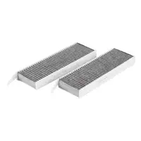 HIRSCHER Innenraumfilter Aktivkohle Satz PSA Berlingo C4 Picasso 3008 5008 Expert 6447.XG