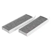 HIRSCHER Innenraumfilter Aktivkohle Satz PSA Berlingo C4 Picasso 3008 5008 Expert 6447.XG