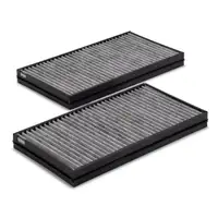 HIRSCHER Filterset 4-tlg + 9L ORIGINAL 5W30 Motor&ouml;l f&uuml;r BMW 5er E60 E61 525d 530d M57