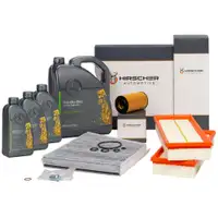 HIRSCHER Filter Set + 8L ORIGINAL 5W30 MB 229.52 for MERCEDES W211 C219 M112 M113 M272 M273