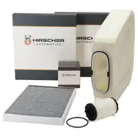 HIRSCHER Filterset f&uuml;r AUDI Q7 Q8 4M PORSCHE Cayenne 9Y VW Touareg CR 3.0 TSI 4.0