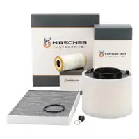 HIRSCHER Filterset Filterpaket 3-tlg f&uuml;r AUDI S4 B9 S5 F5 SQ5 FY TDI Mild Hybrid quattro