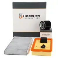 HIRSCHER Filterset Filterpaket f&uuml;r FORD Focus 1 MK1 1.4 16V 75 PS 10.1998-11.2004