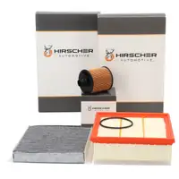 HIRSCHER Filterset 3-tlg f&uuml;r FIAT Doblo 263_ OPEL Combo X12 bis 12.2019 1.6/2.0 D