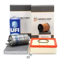HIRSCHER 4-piece filter set for FIAT Doblo 263 and OPEL Combo X12 (up to December 2019) 1.6/2.0 D