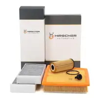 HIRSCHER Filterset Filterpaket 3-tlg f&uuml;r BMW 2er F45 F46 X1 F48 ab 2017 B38 B48 B37 B47