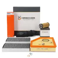 HIRSCHER Filter-Set 4-tlg f&uuml;r BMW 5er G30 G31 6er G32 7er G11 G12 X5 G05 B47
