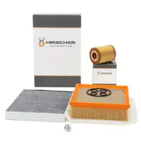 HIRSCHER Filter-Set 3-tlg f&uuml;r OPEL Meriva B 1.7 CDTI ab Fgst.-Nr. D4000001