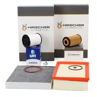 HIRSCHER Filter-Set 4-tlg f&uuml;r OPEL Mokka/10 J13 B 1.6 CDTI ab Fgst.-Nr.