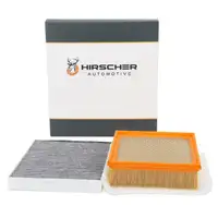 HIRSCHER Filter-Set 2-tlg f&uuml;r OPEL Meriva B 1.4 1.3-1.7 CDTI ab Fgst.-Nr. D4000001