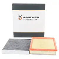 HIRSCHER Filter-Set 2-tlg f&uuml;r OPEL Astra K 1.5 CRDI 105/122 PS
