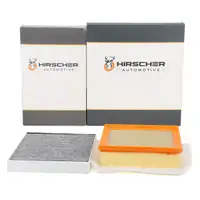 HIRSCHER Innenraumfilter + Luftfilter f&uuml;r OPEL B 1.4 1.3/1.6/1.7 CDTI Fgst. D4000001