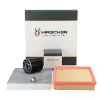 HIRSCHER Filterset Filterpaket f&uuml;r OPEL Astra K 1.2 Turbo 110/131/145 PS